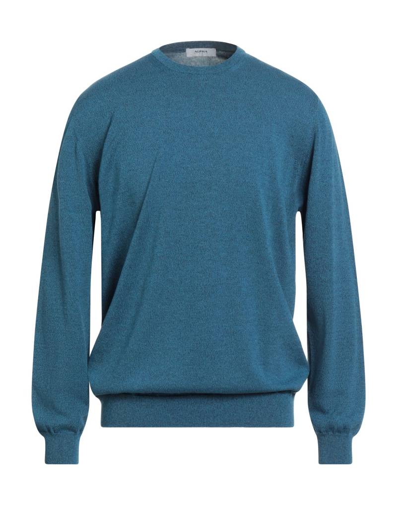 ALPHA STUDIO Pullover Herren Hellblau von ALPHA STUDIO