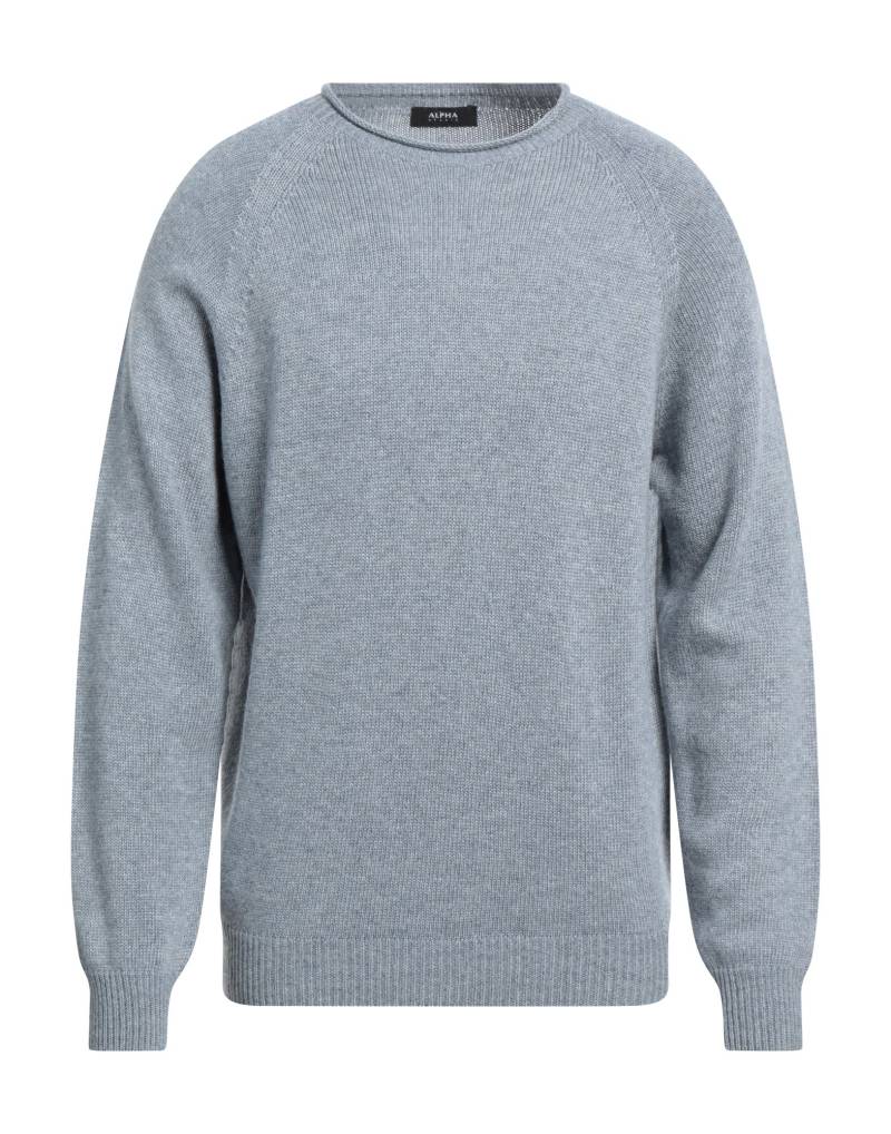 ALPHA STUDIO Pullover Herren Hellblau von ALPHA STUDIO