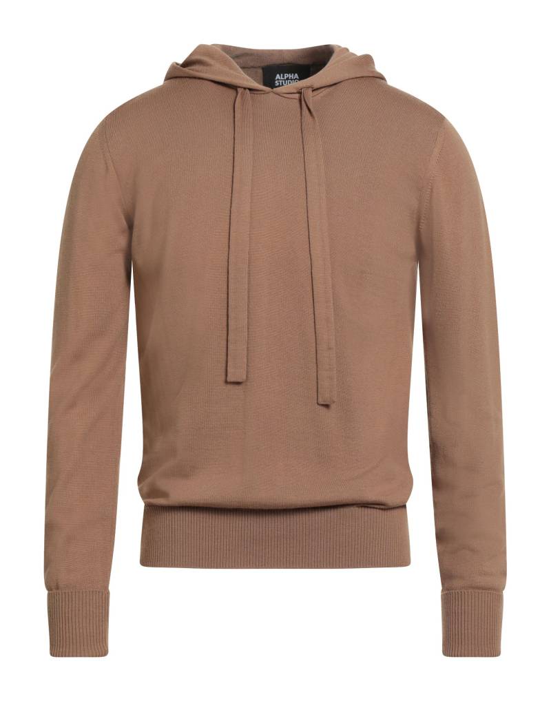 ALPHA STUDIO Pullover Herren Hellbraun von ALPHA STUDIO