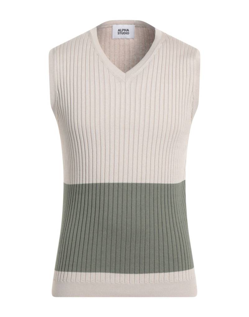 ALPHA STUDIO Pullover Herren Hellbraun von ALPHA STUDIO