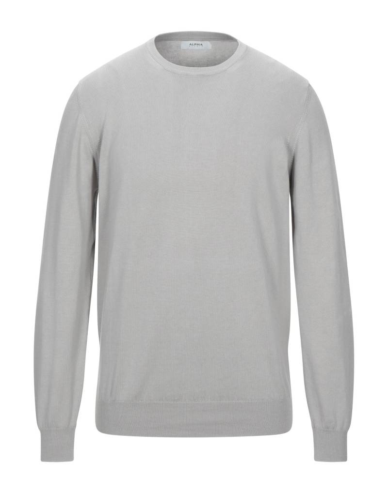 ALPHA STUDIO Pullover Herren Hellgrau von ALPHA STUDIO