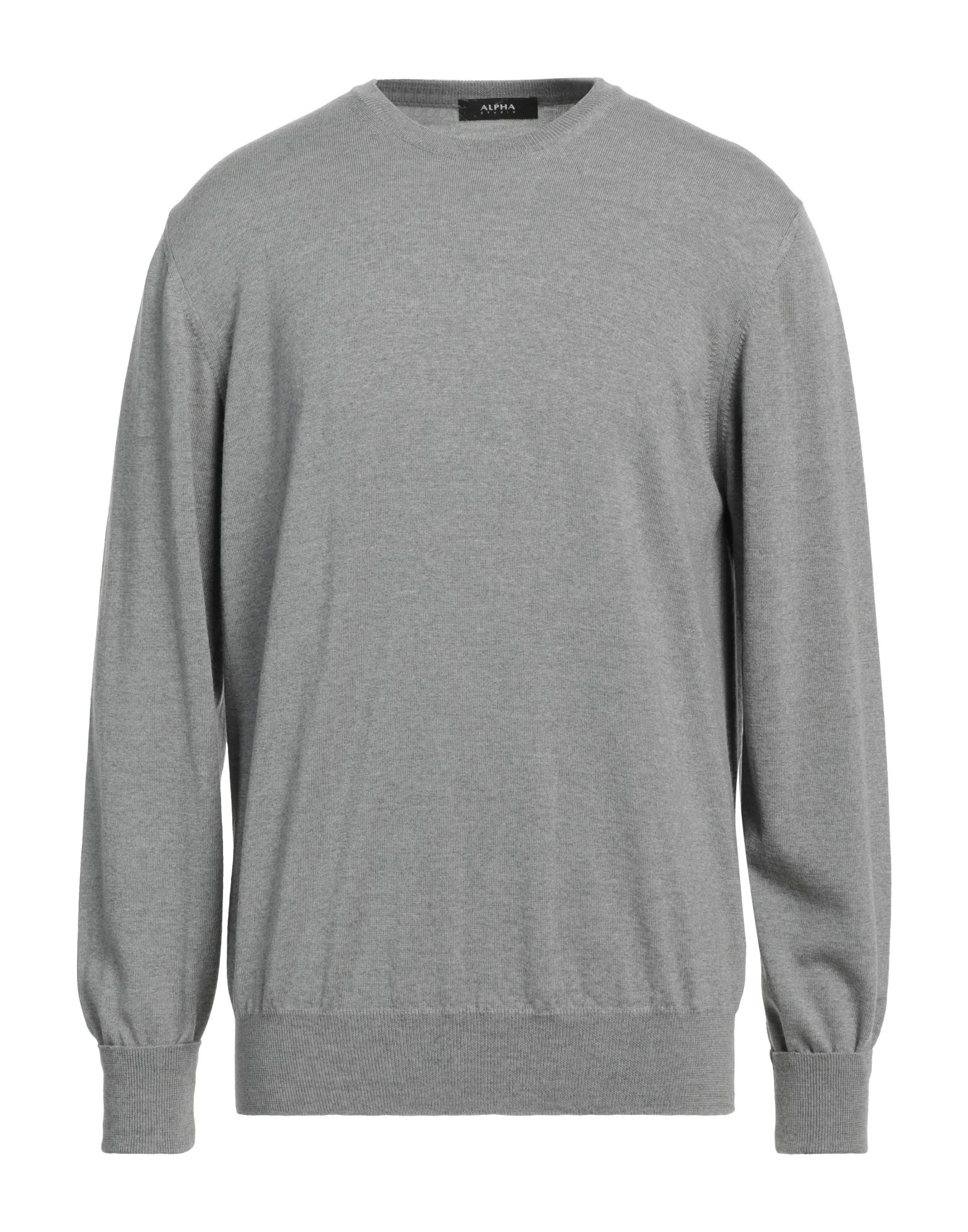 ALPHA STUDIO Pullover Herren Hellgrau von ALPHA STUDIO
