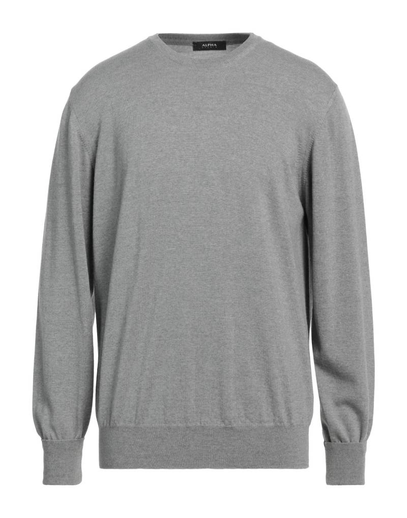 ALPHA STUDIO Pullover Herren Hellgrau von ALPHA STUDIO