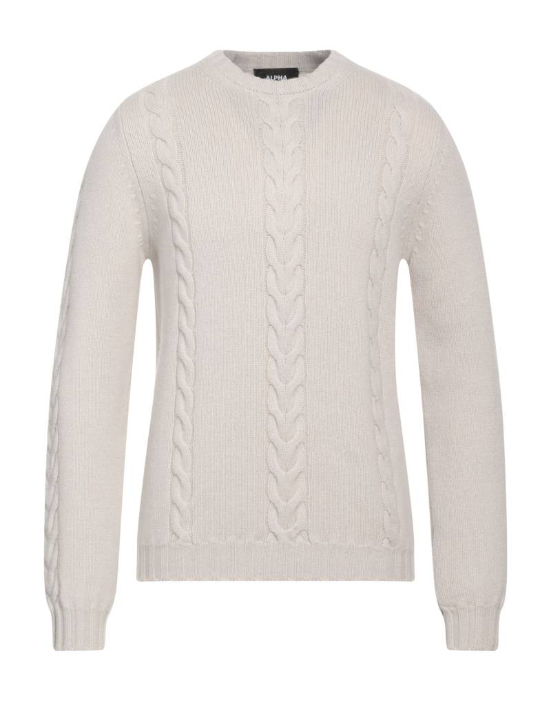 ALPHA STUDIO Pullover Herren Hellgrau von ALPHA STUDIO