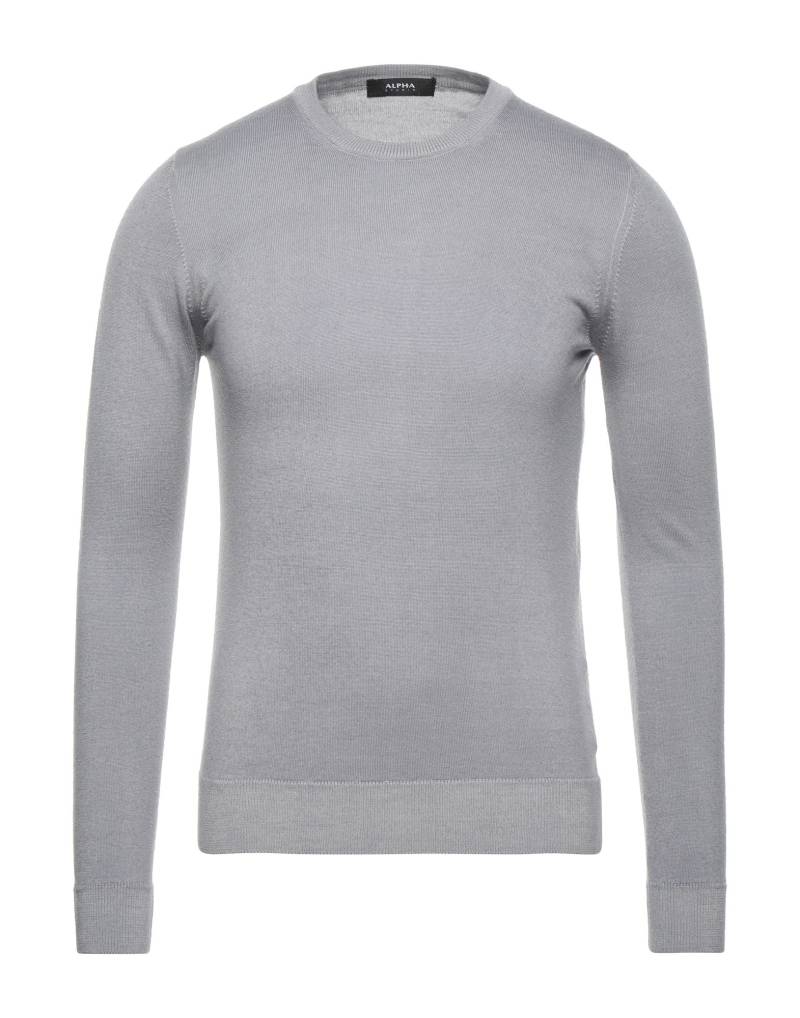 ALPHA STUDIO Pullover Herren Hellgrau von ALPHA STUDIO