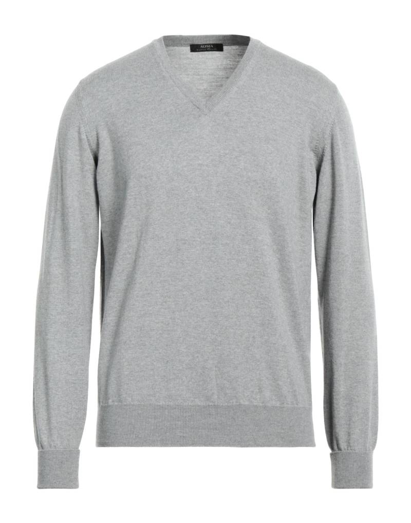 ALPHA STUDIO Pullover Herren Hellgrau von ALPHA STUDIO