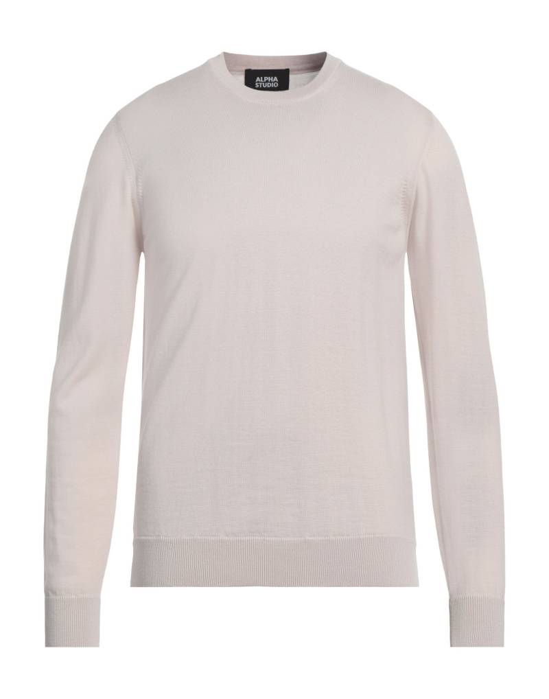 ALPHA STUDIO Pullover Herren Hellgrau von ALPHA STUDIO