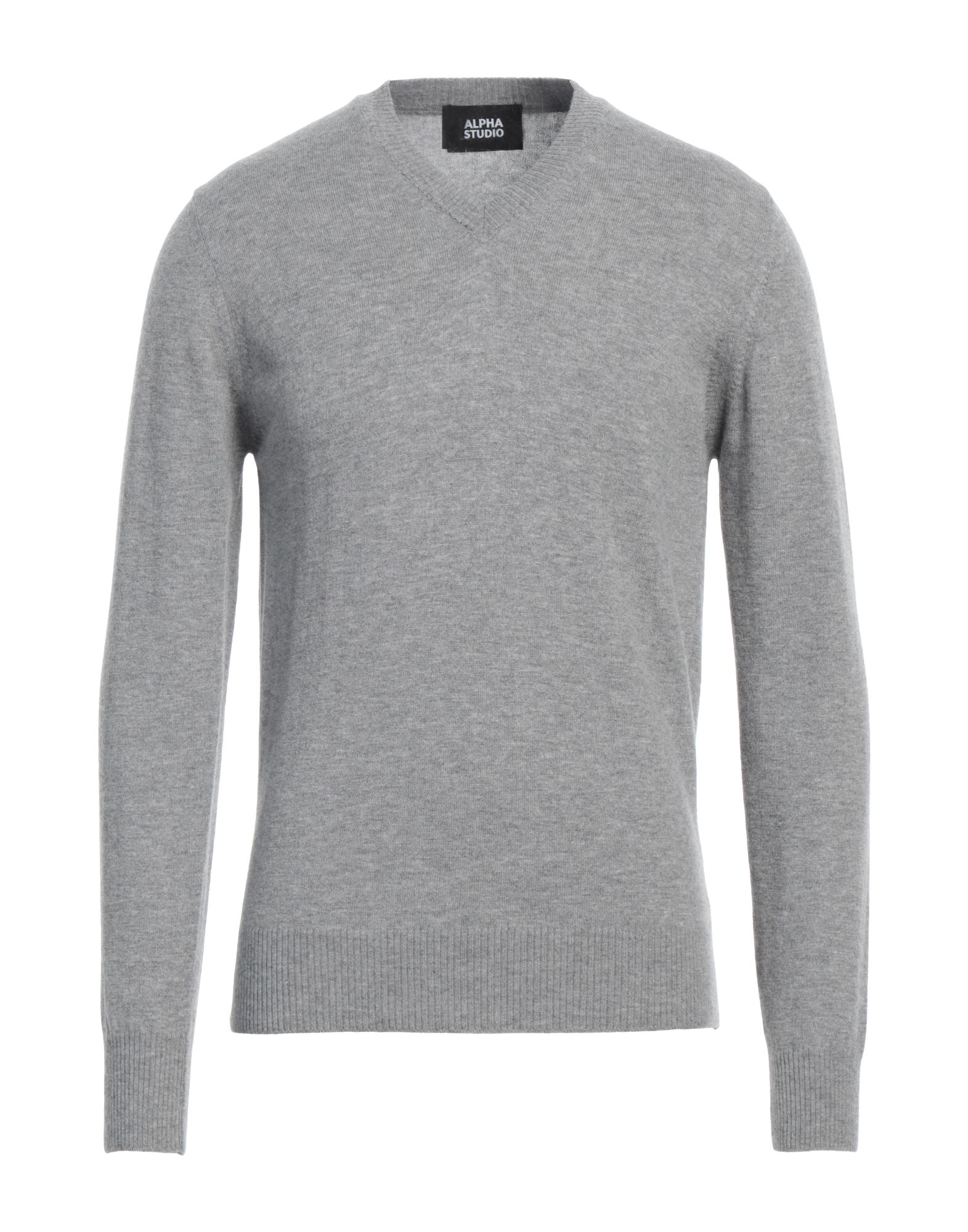 ALPHA STUDIO Pullover Herren Hellgrau von ALPHA STUDIO