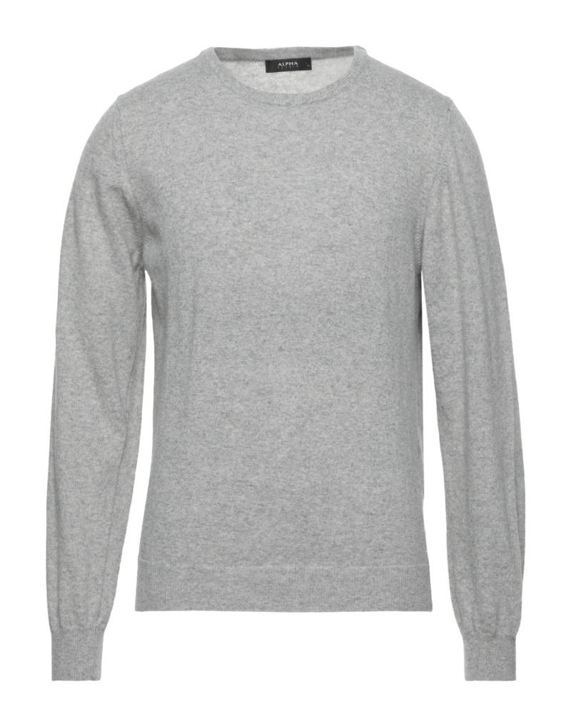 ALPHA STUDIO Pullover Herren Hellgrau von ALPHA STUDIO