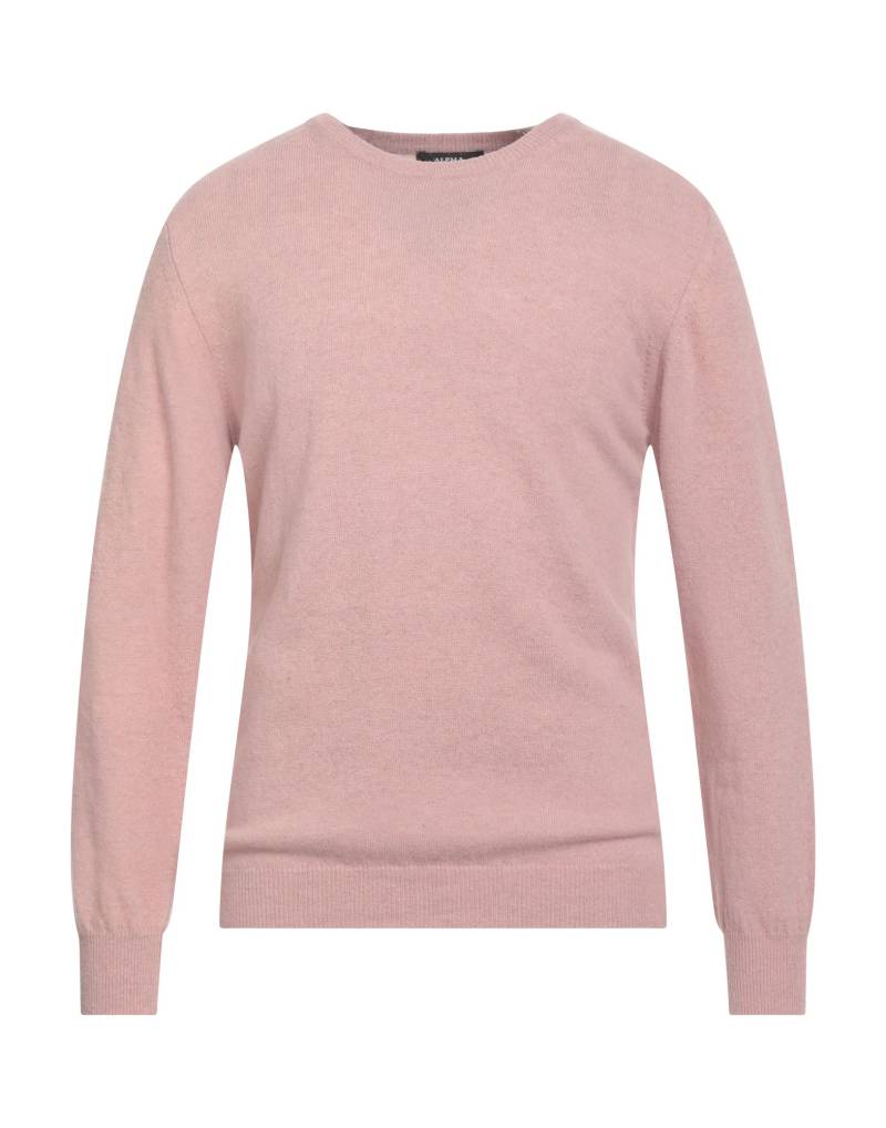 ALPHA STUDIO Pullover Herren Hellrosa von ALPHA STUDIO