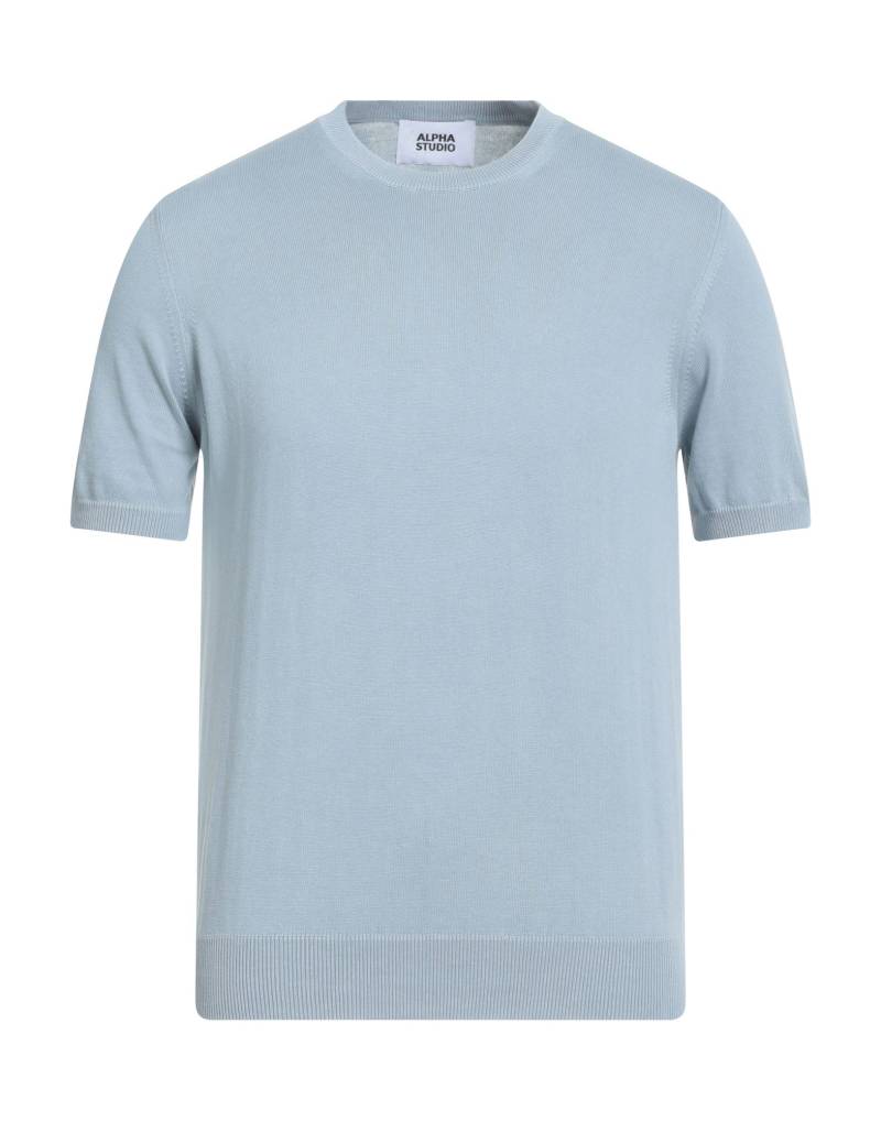 ALPHA STUDIO Pullover Herren Himmelblau von ALPHA STUDIO