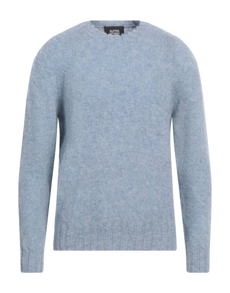 ALPHA STUDIO Pullover Herren Himmelblau von ALPHA STUDIO
