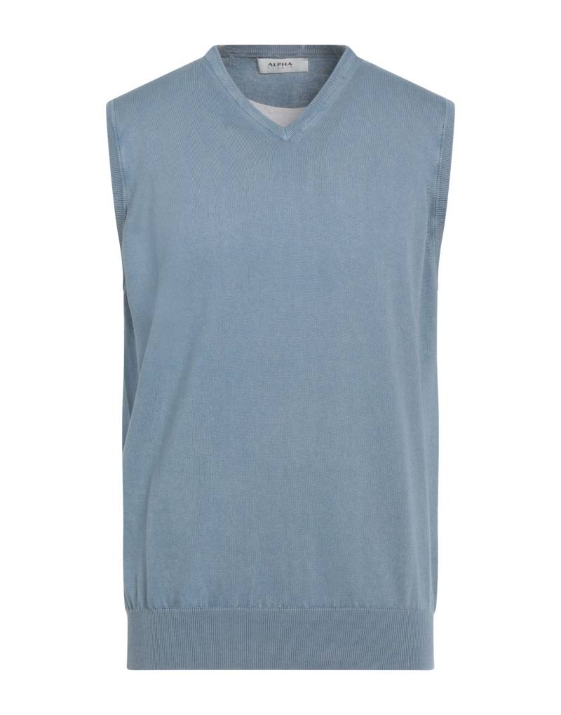 ALPHA STUDIO Pullover Herren Himmelblau von ALPHA STUDIO