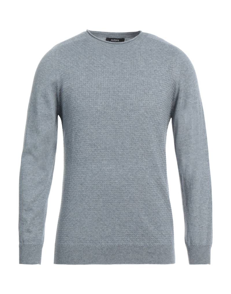 ALPHA STUDIO Pullover Herren Himmelblau von ALPHA STUDIO