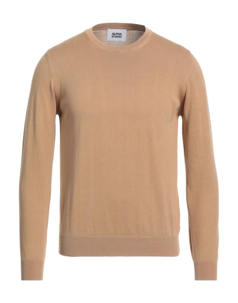 ALPHA STUDIO Pullover Herren Kamel von ALPHA STUDIO