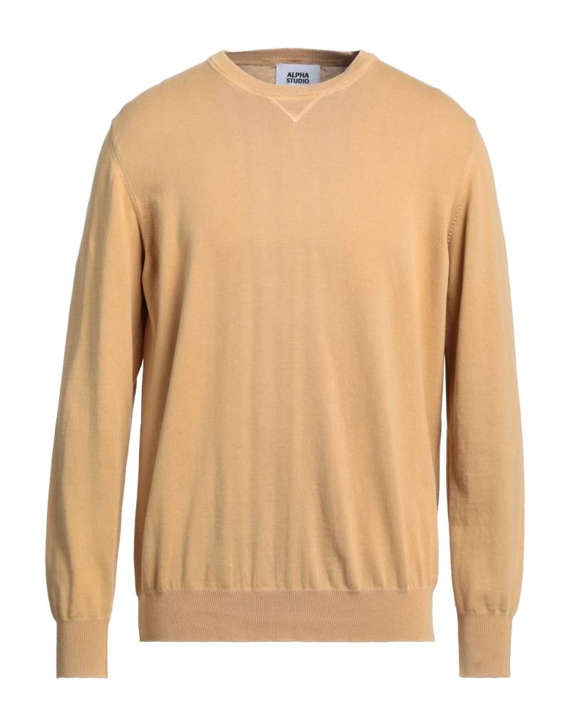 ALPHA STUDIO Pullover Herren Kamel von ALPHA STUDIO