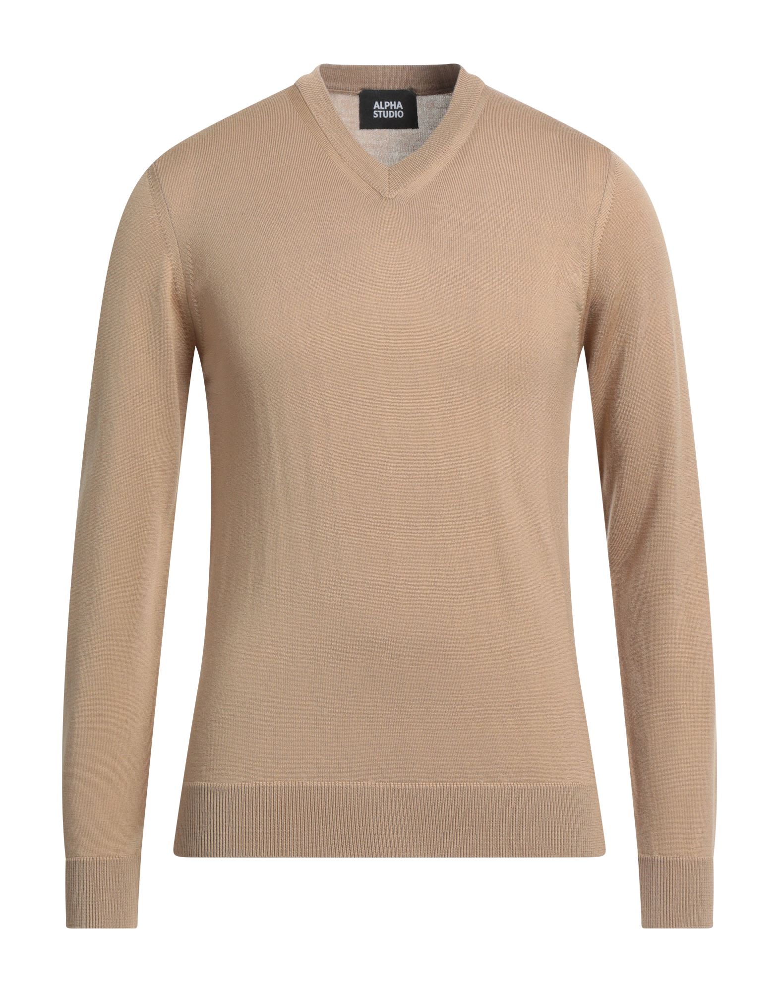 ALPHA STUDIO Pullover Herren Kamel von ALPHA STUDIO