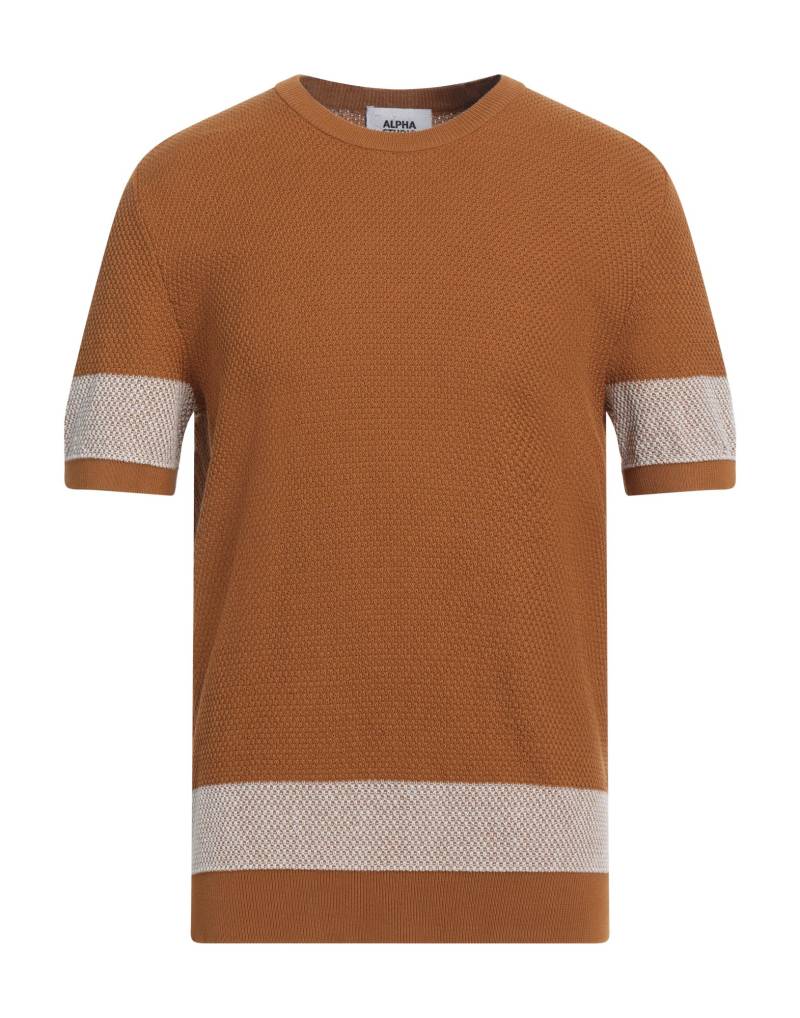 ALPHA STUDIO Pullover Herren Kamel von ALPHA STUDIO