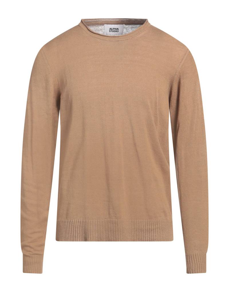 ALPHA STUDIO Pullover Herren Kamel von ALPHA STUDIO