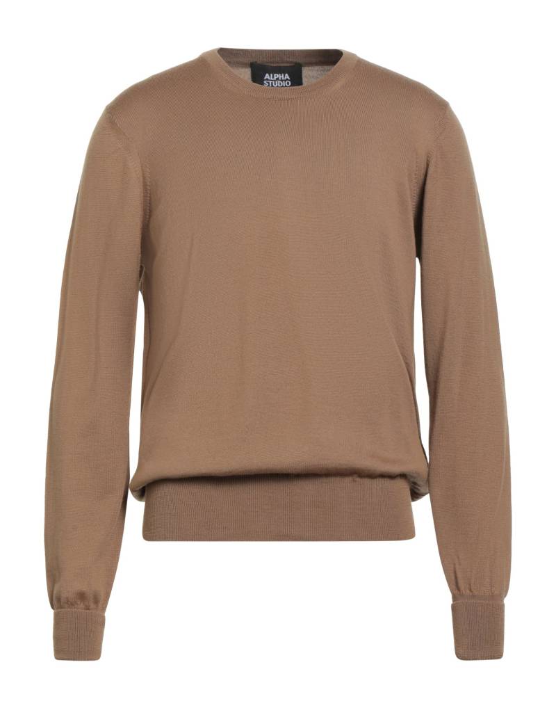 ALPHA STUDIO Pullover Herren Kamel von ALPHA STUDIO