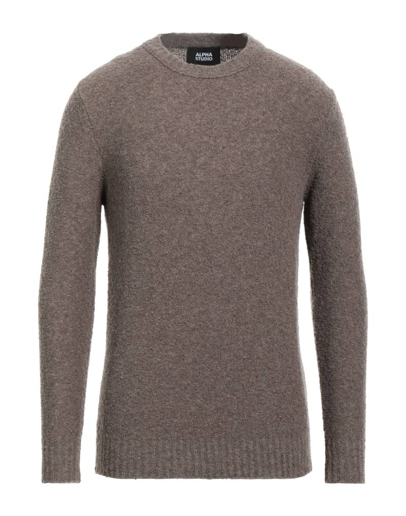 ALPHA STUDIO Pullover Herren Khaki von ALPHA STUDIO