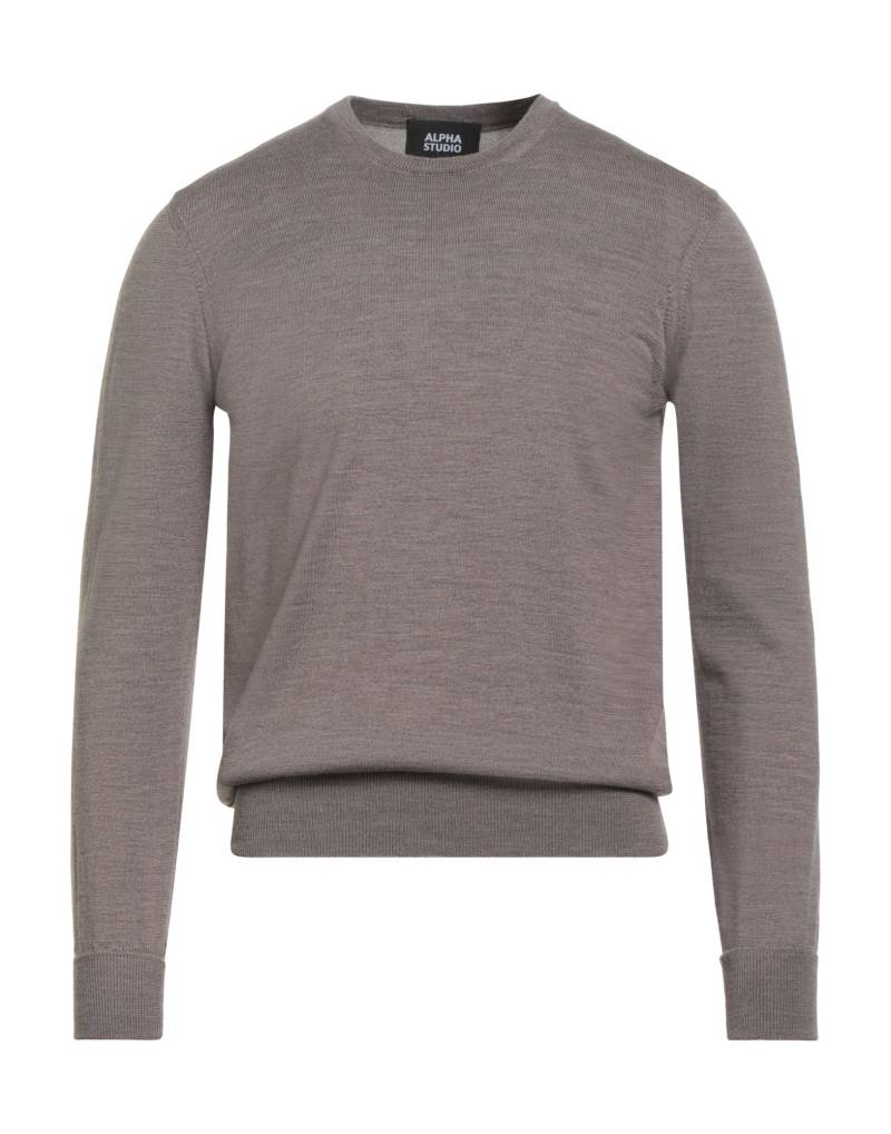 ALPHA STUDIO Pullover Herren Khaki von ALPHA STUDIO