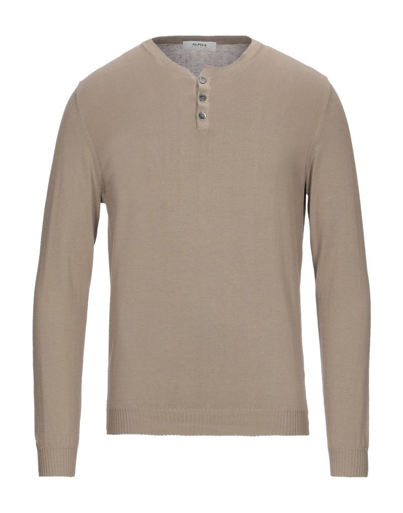ALPHA STUDIO Pullover Herren Khaki von ALPHA STUDIO