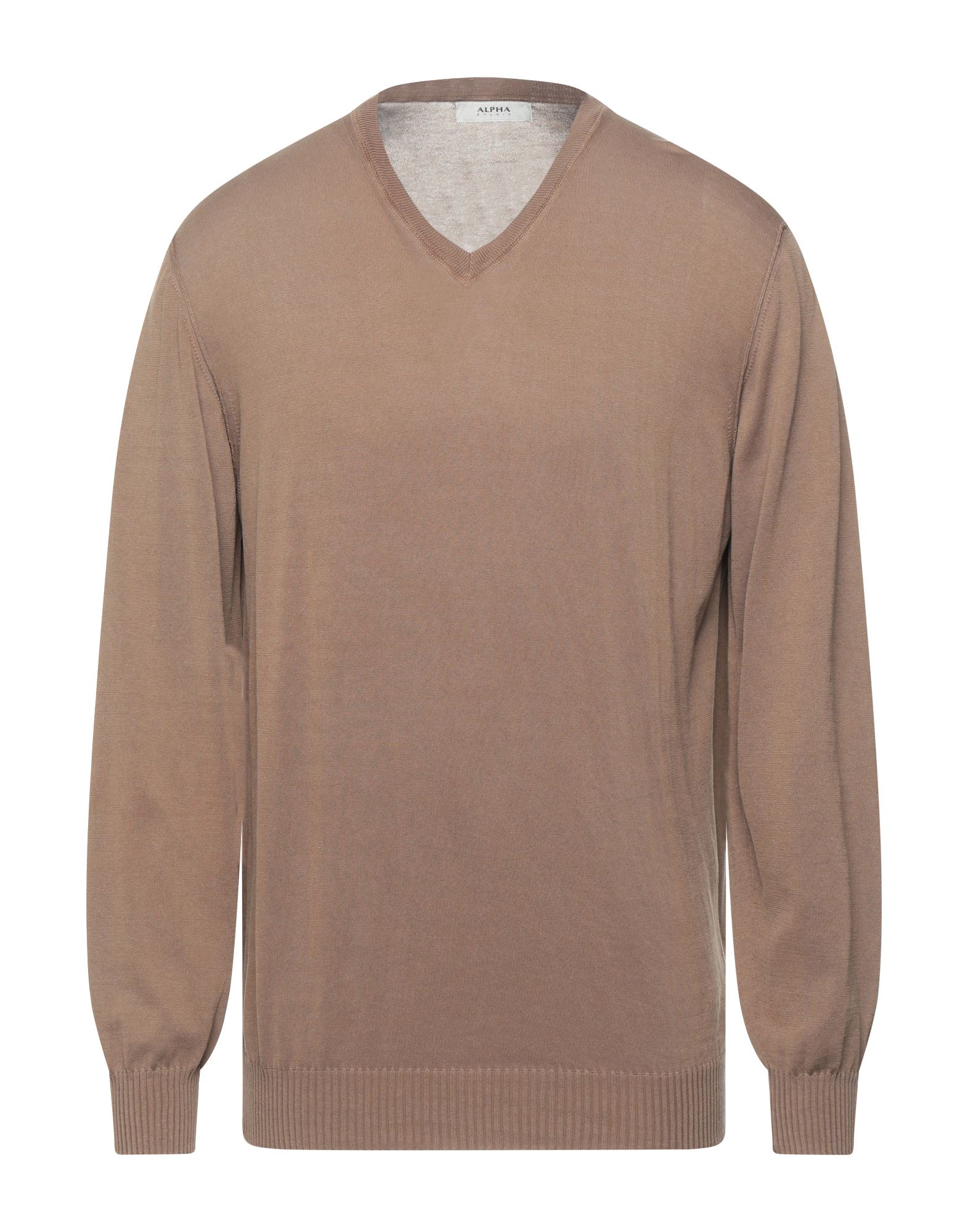 ALPHA STUDIO Pullover Herren Khaki von ALPHA STUDIO