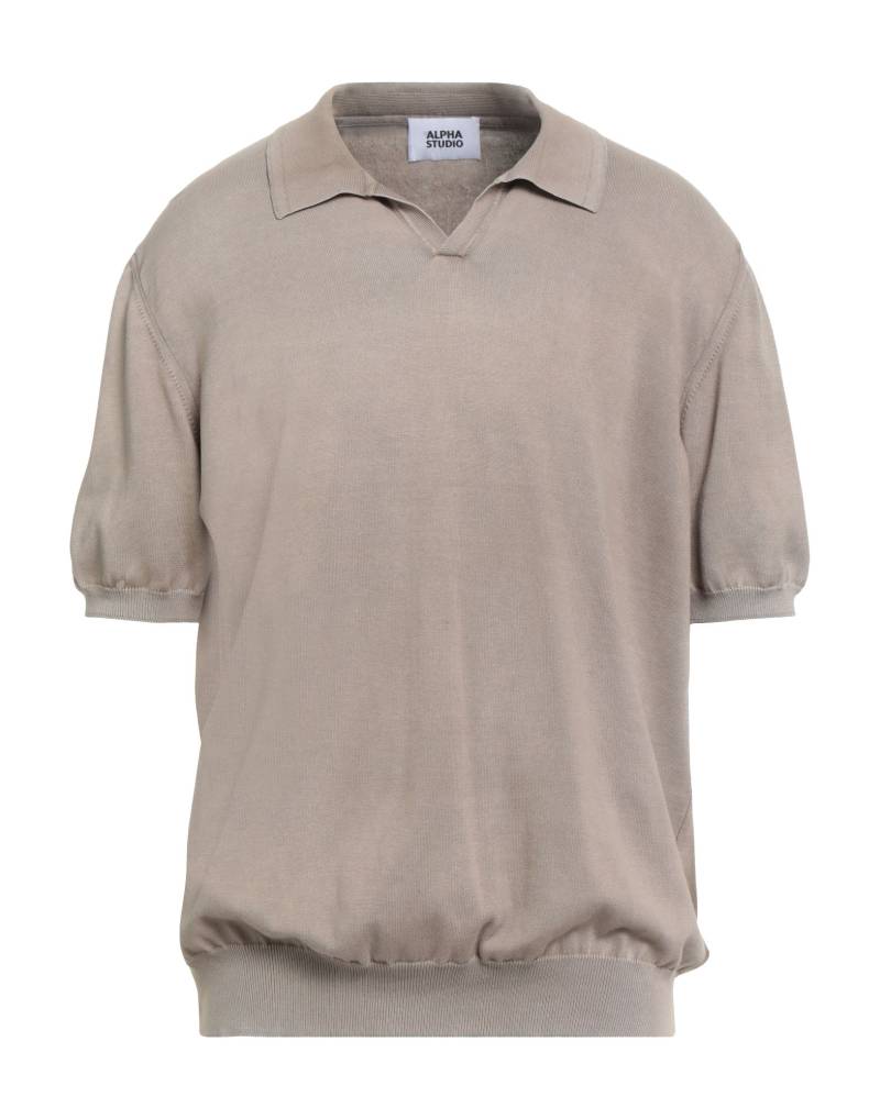 ALPHA STUDIO Pullover Herren Khaki von ALPHA STUDIO