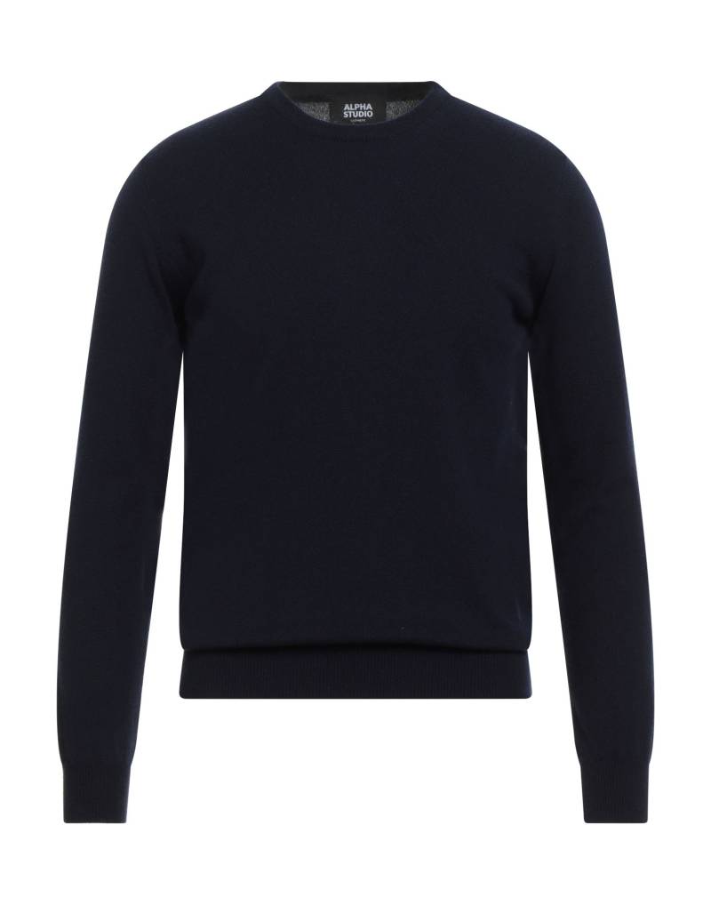ALPHA STUDIO Pullover Herren Marineblau von ALPHA STUDIO