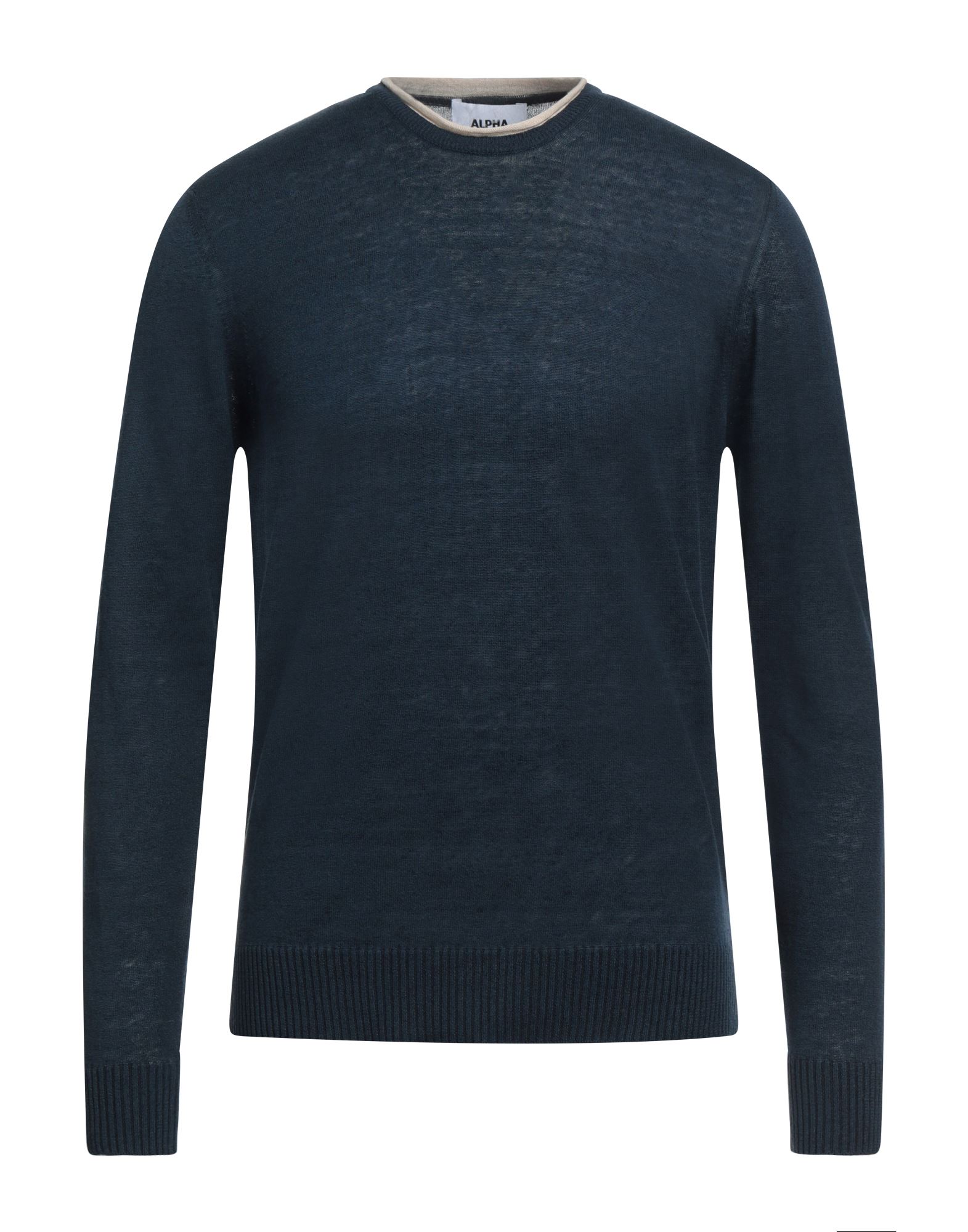 ALPHA STUDIO Pullover Herren Marineblau von ALPHA STUDIO