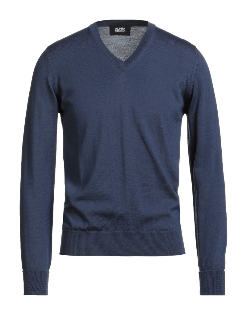 ALPHA STUDIO Pullover Herren Marineblau von ALPHA STUDIO