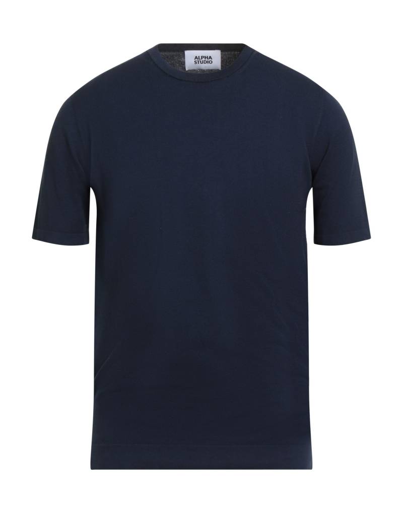 ALPHA STUDIO Pullover Herren Marineblau von ALPHA STUDIO