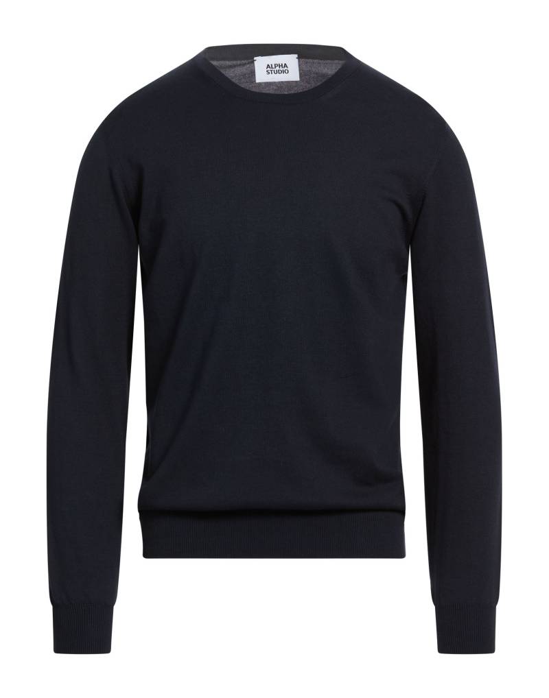 ALPHA STUDIO Pullover Herren Marineblau von ALPHA STUDIO