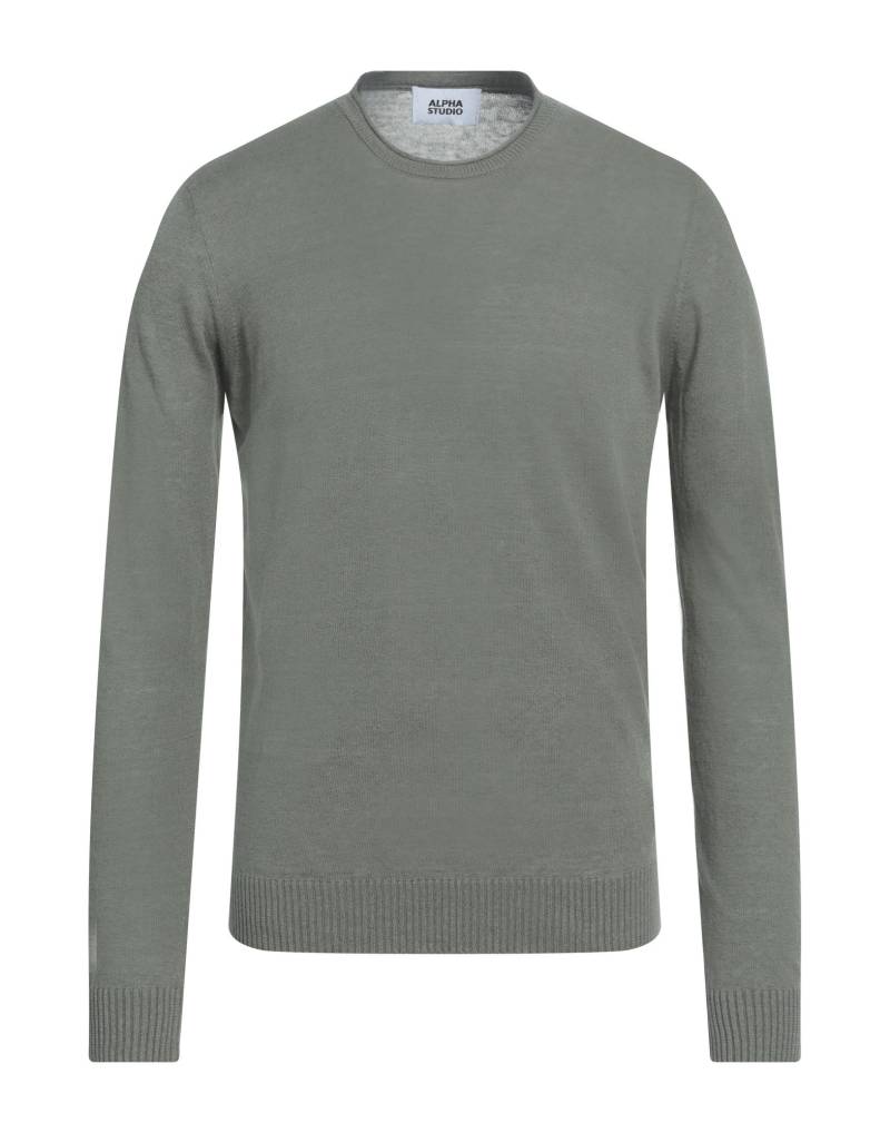 ALPHA STUDIO Pullover Herren Militärgrün von ALPHA STUDIO