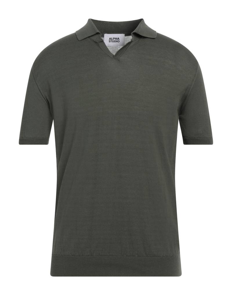 ALPHA STUDIO Pullover Herren Militärgrün von ALPHA STUDIO
