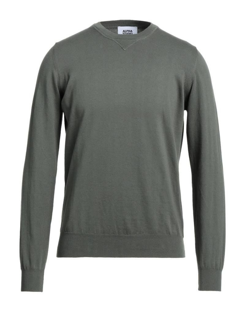 ALPHA STUDIO Pullover Herren Militärgrün von ALPHA STUDIO