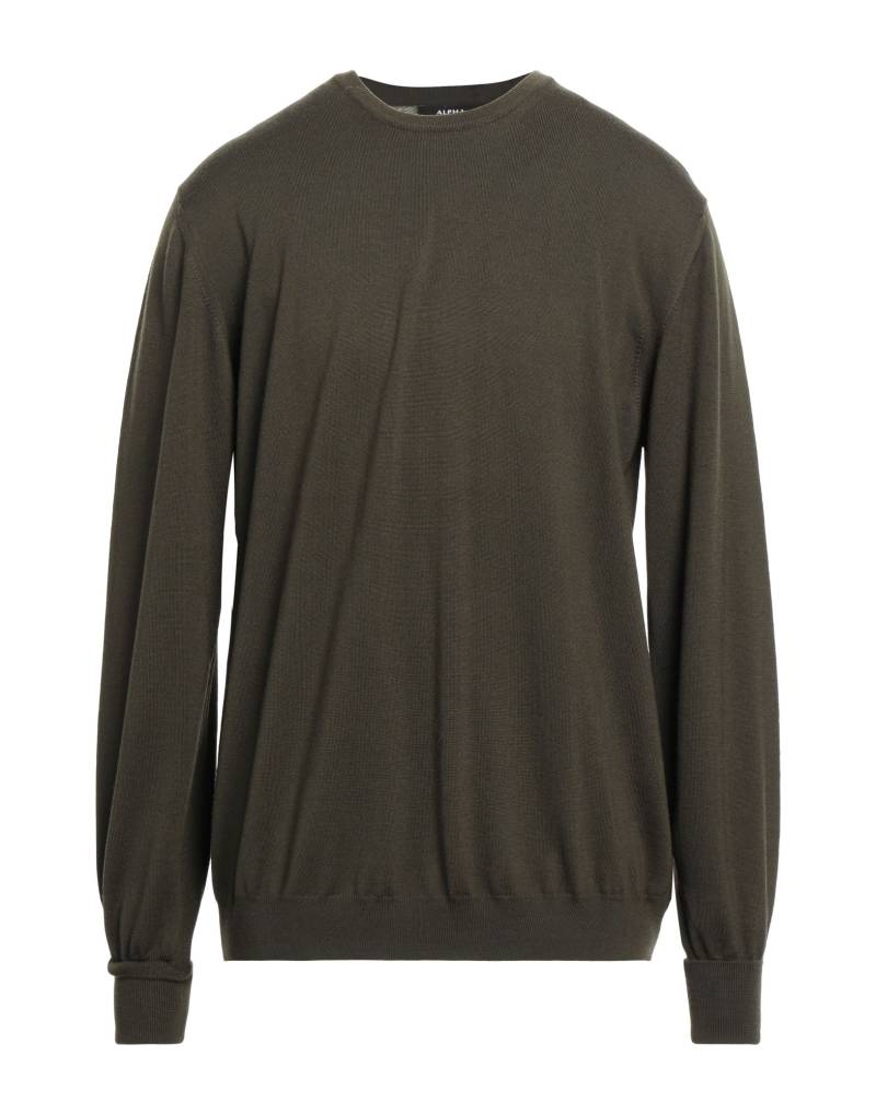 ALPHA STUDIO Pullover Herren Militärgrün von ALPHA STUDIO