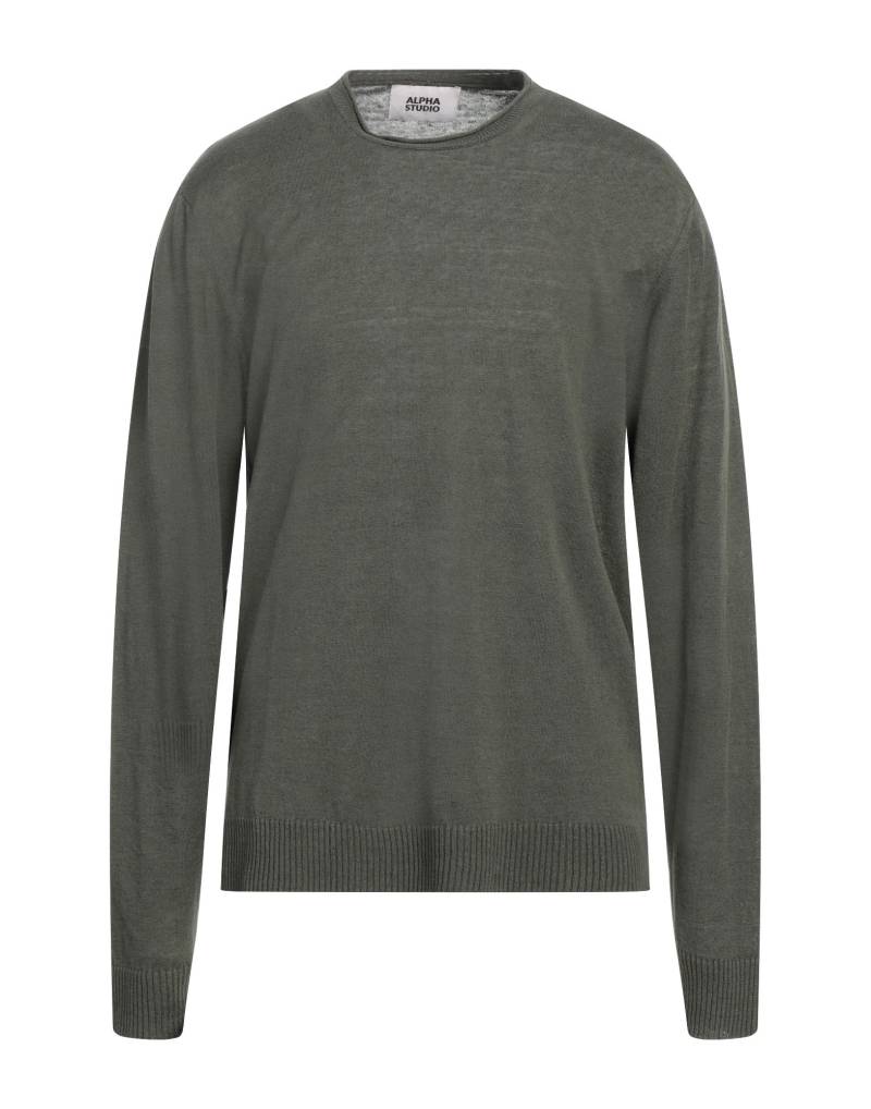 ALPHA STUDIO Pullover Herren Militärgrün von ALPHA STUDIO