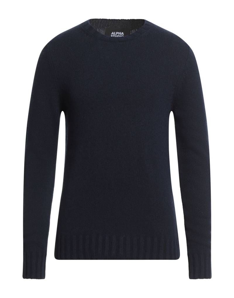 ALPHA STUDIO Pullover Herren Nachtblau von ALPHA STUDIO