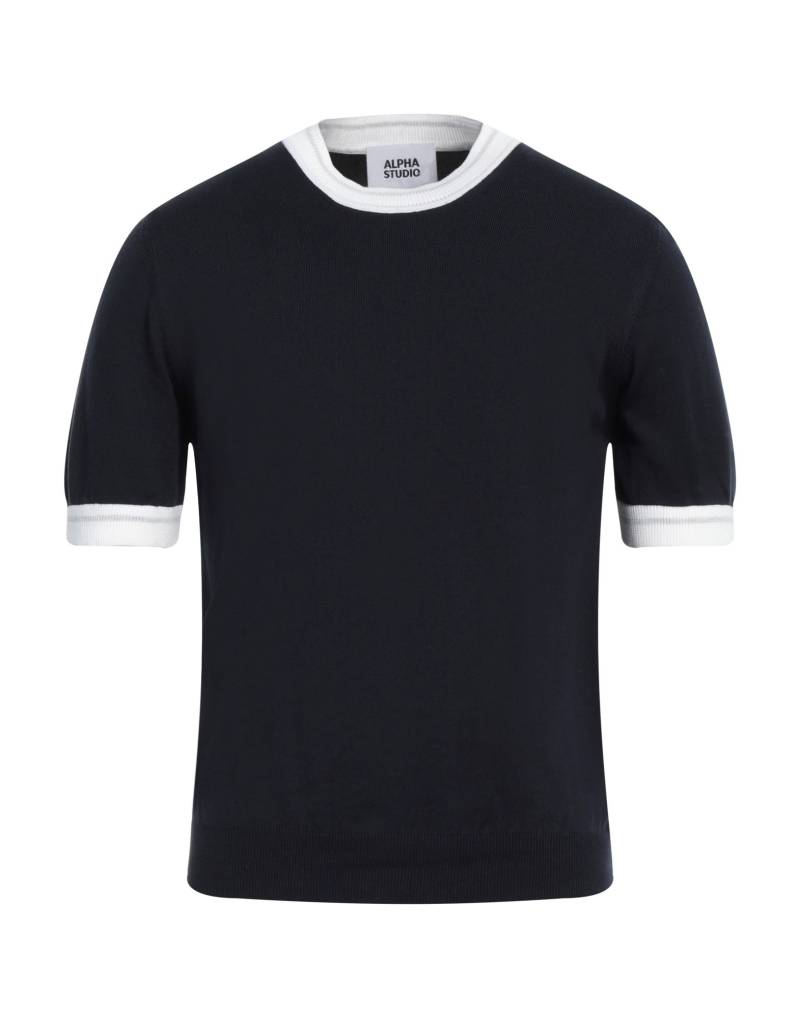 ALPHA STUDIO Pullover Herren Nachtblau von ALPHA STUDIO