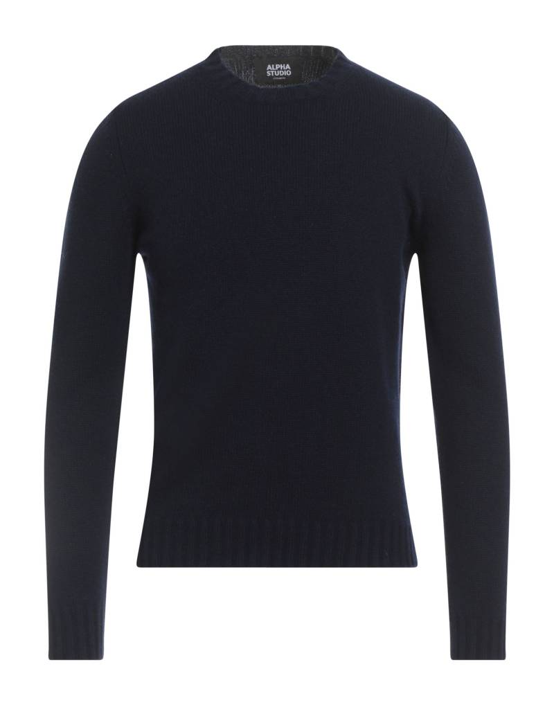 ALPHA STUDIO Pullover Herren Nachtblau von ALPHA STUDIO