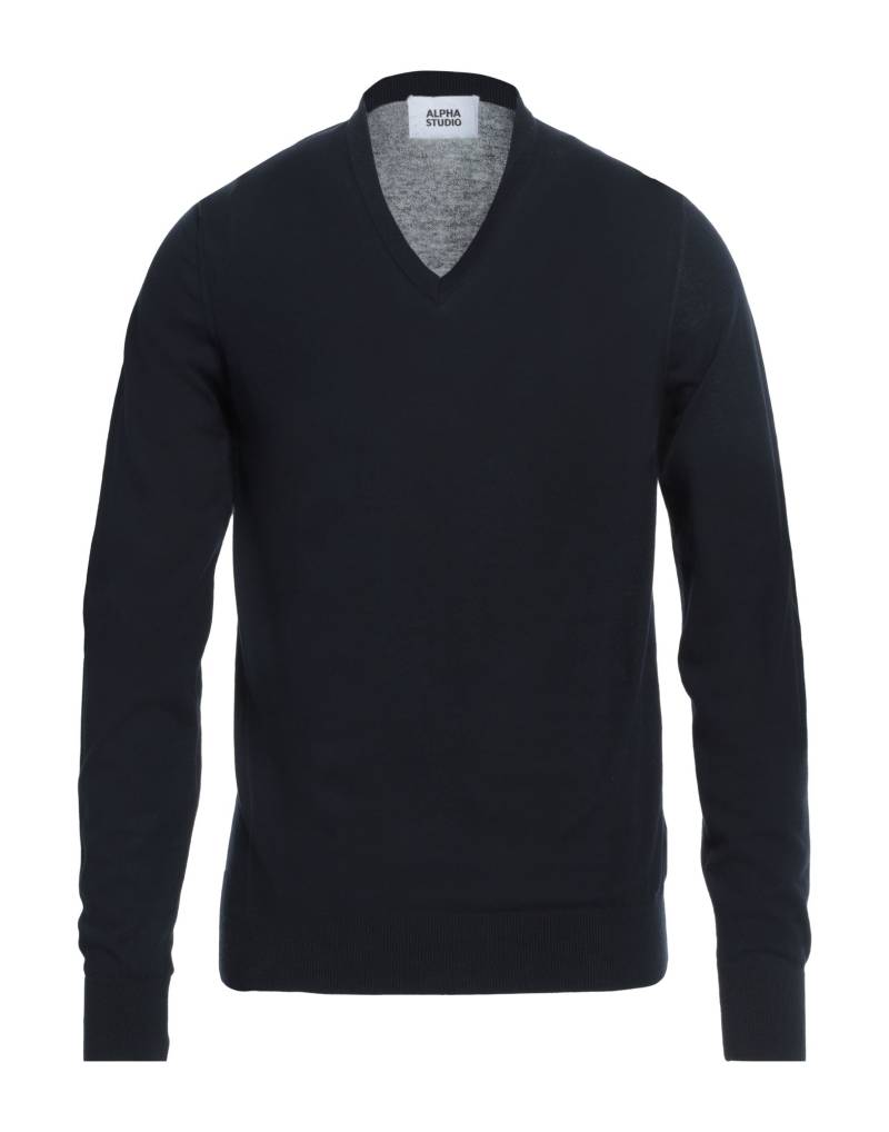 ALPHA STUDIO Pullover Herren Nachtblau von ALPHA STUDIO