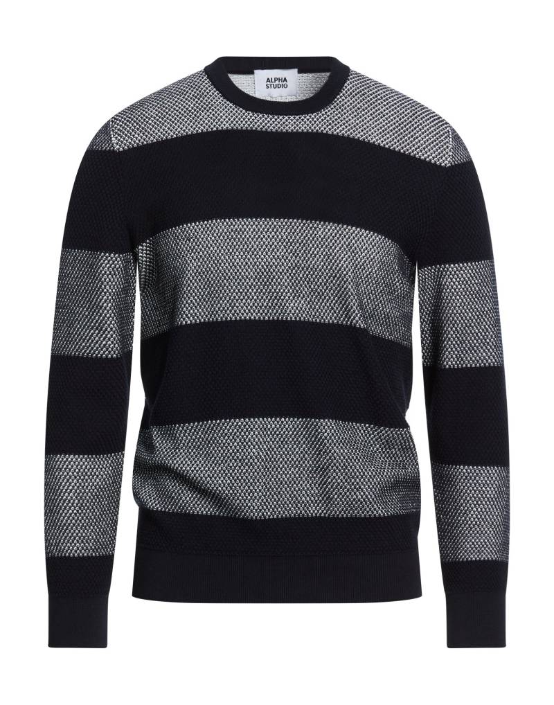 ALPHA STUDIO Pullover Herren Nachtblau von ALPHA STUDIO