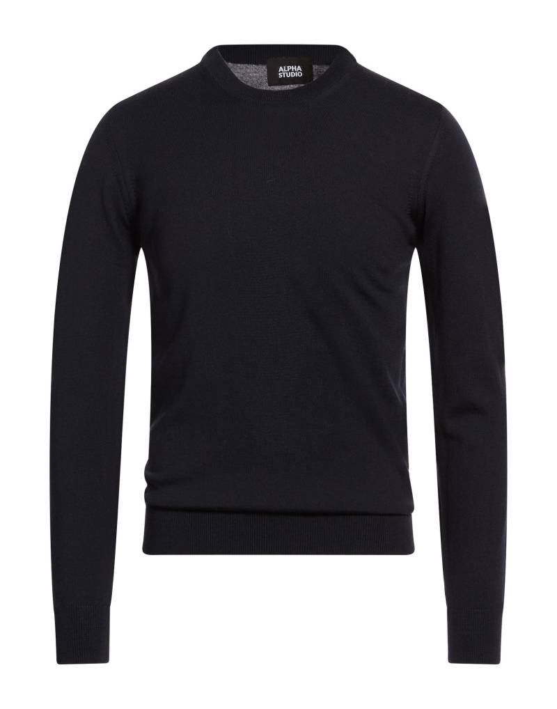 ALPHA STUDIO Pullover Herren Nachtblau von ALPHA STUDIO