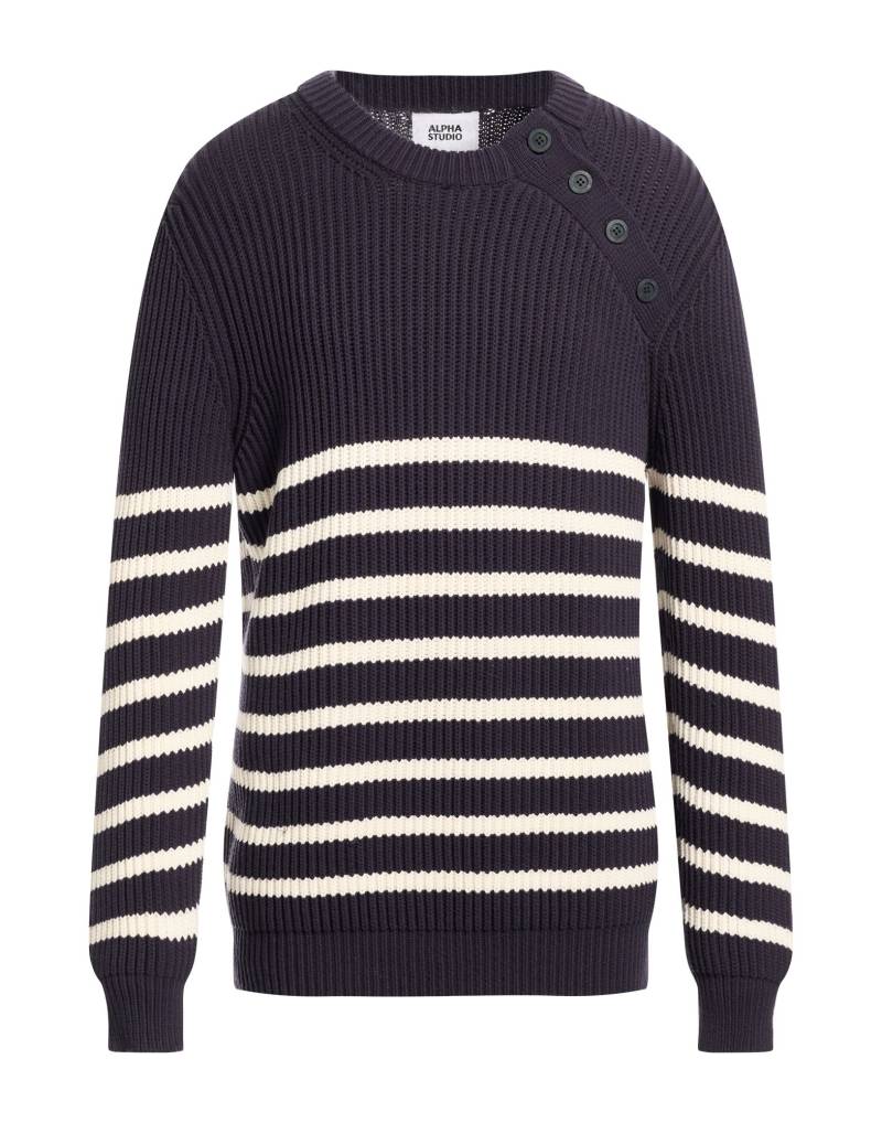 ALPHA STUDIO Pullover Herren Nachtblau von ALPHA STUDIO