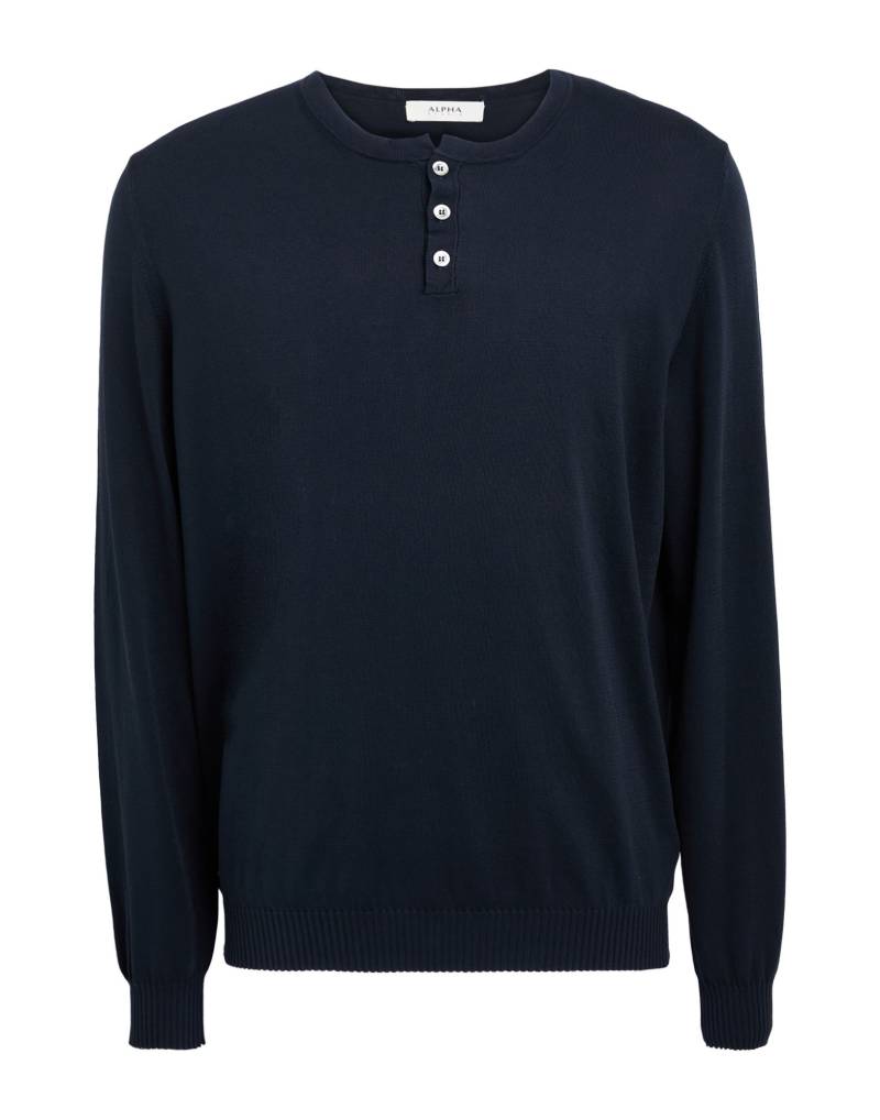 ALPHA STUDIO Pullover Herren Nachtblau von ALPHA STUDIO