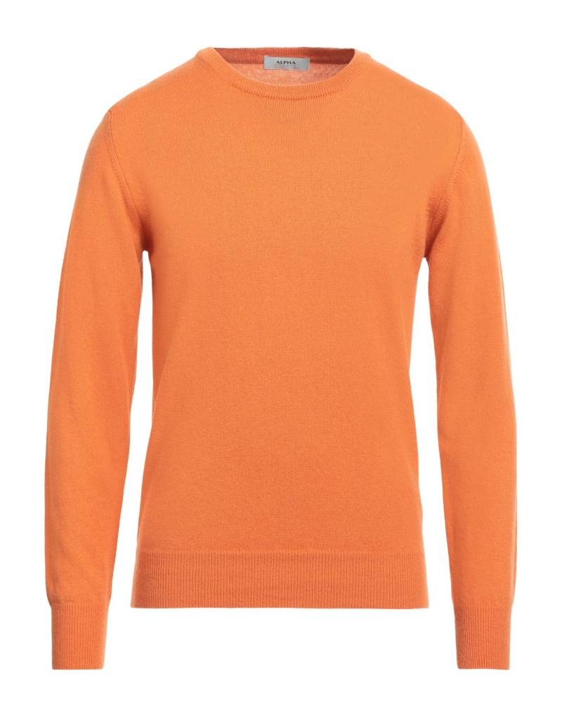 ALPHA STUDIO Pullover Herren Orange von ALPHA STUDIO