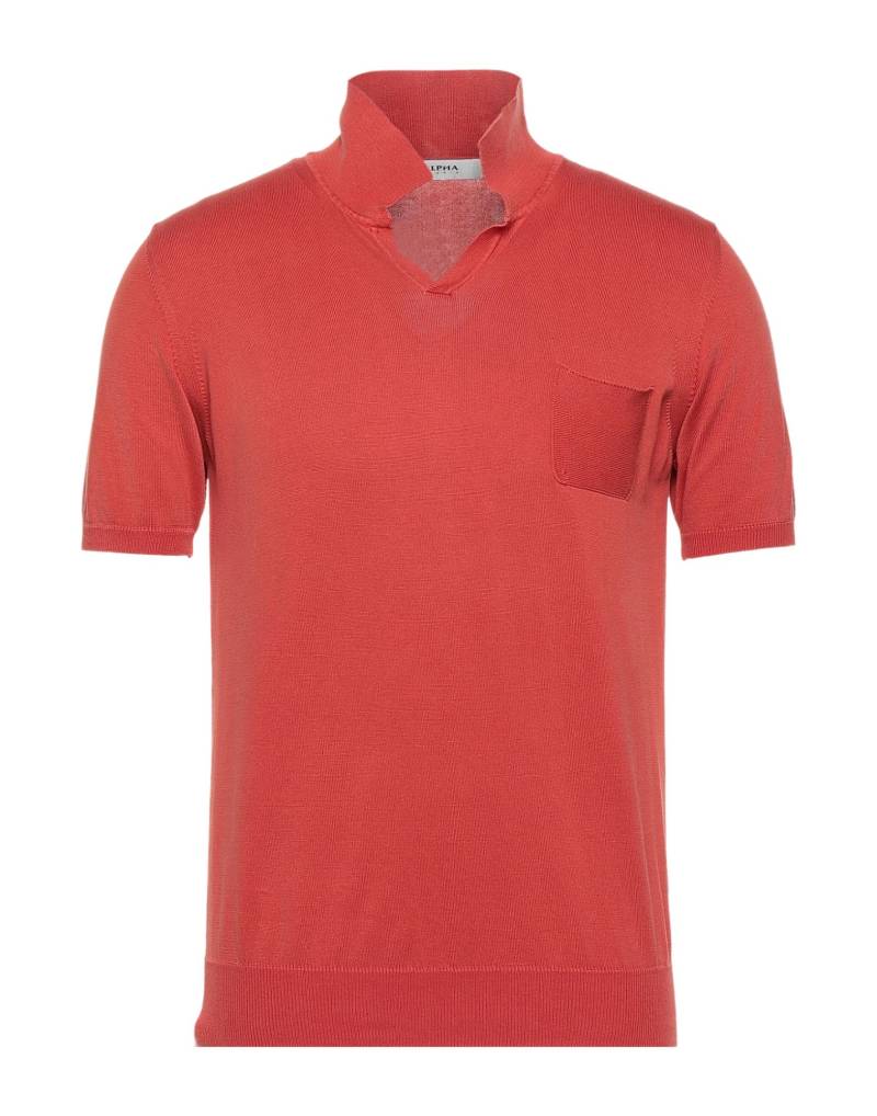 ALPHA STUDIO Pullover Herren Orange von ALPHA STUDIO