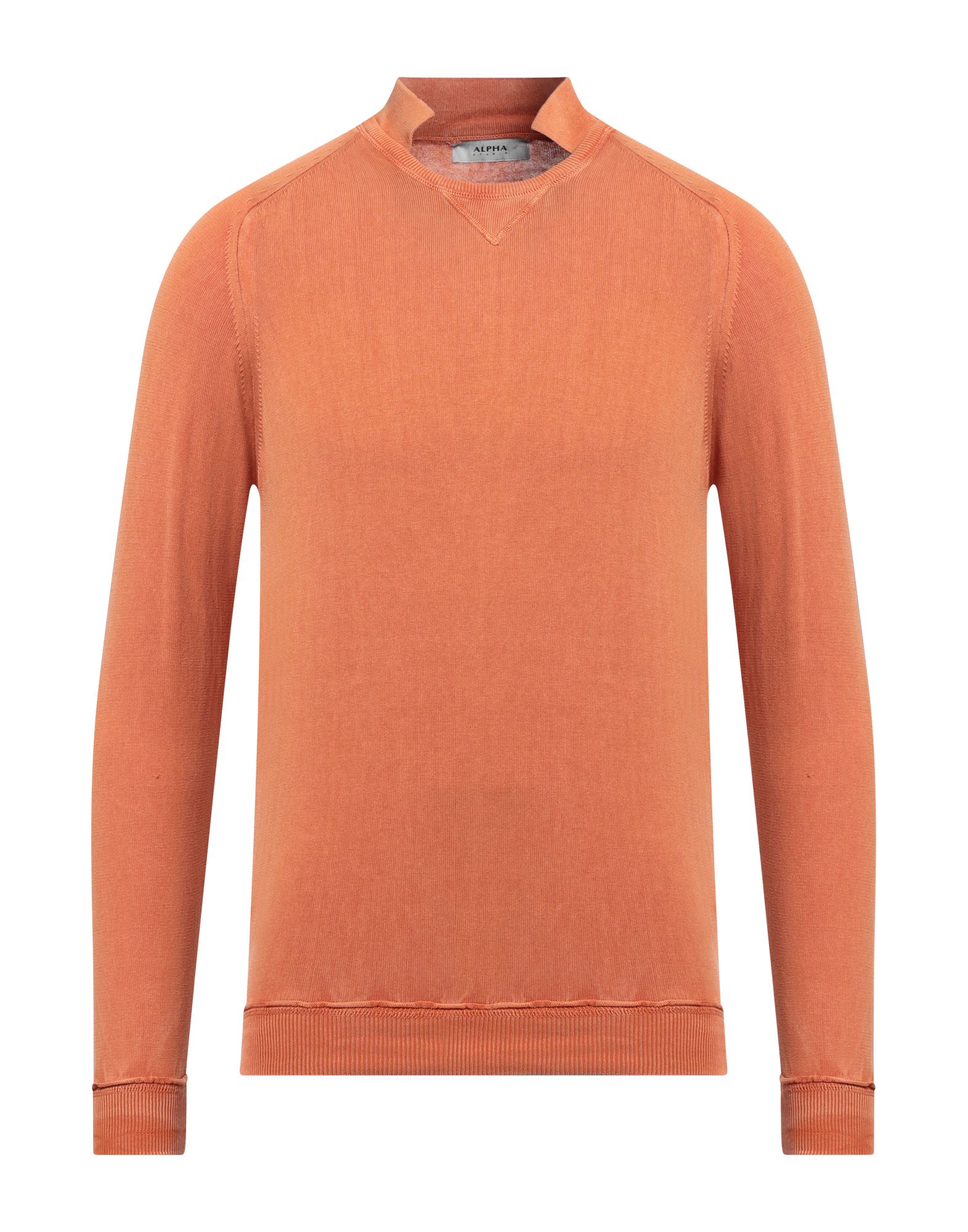 ALPHA STUDIO Pullover Herren Orange von ALPHA STUDIO